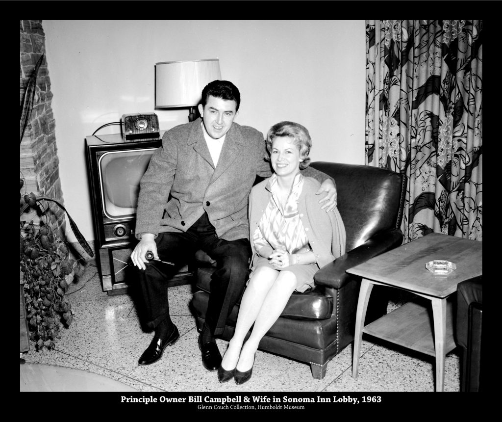 Bill_Campbell and his Wife in lobby Cashell Enterprises